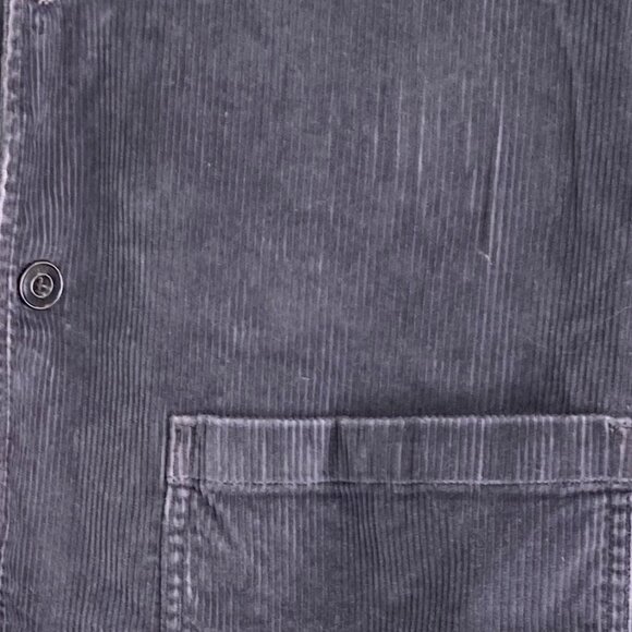 Faherty Corduroy Sportcoat Blazer Men Sz XL Charcoal Gray Academia - Picture 12 of 13